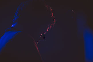 Man on Stage