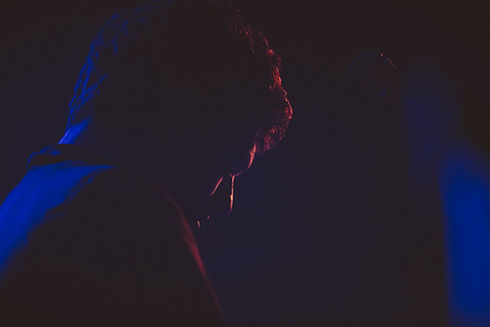 Man on Stage
