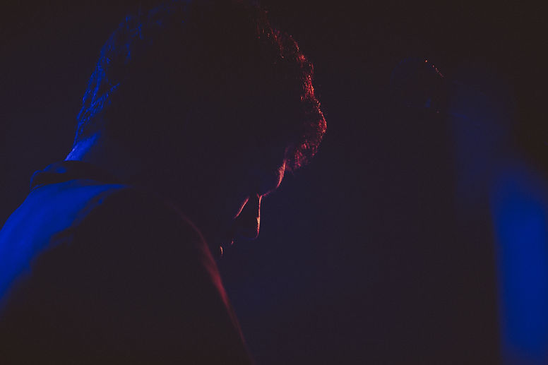Man on Stage