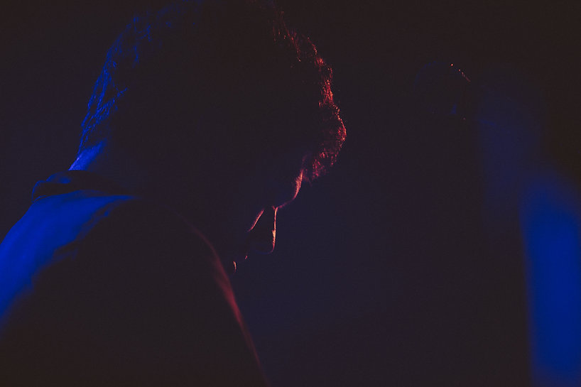 Man on Stage