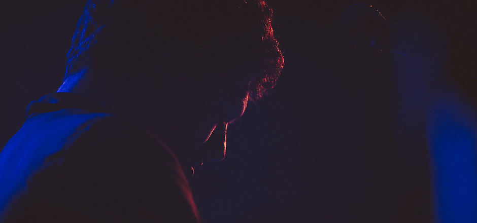 Man on Stage