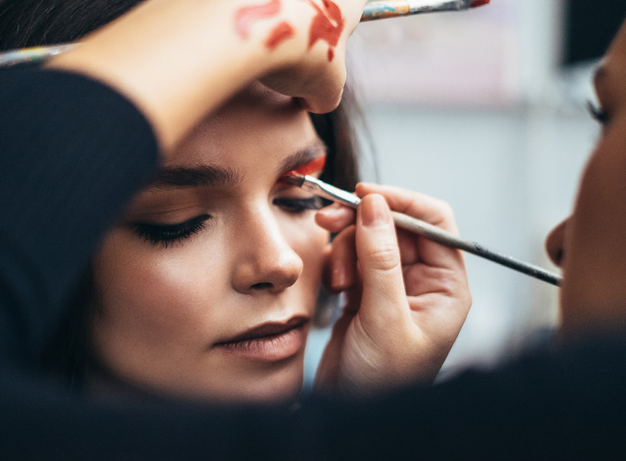Artist Applying Makeup