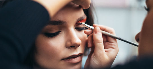 Artist Applying Makeup