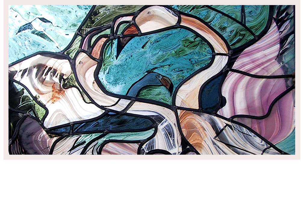 vitrail d art de atelier de Susanna de Ceret