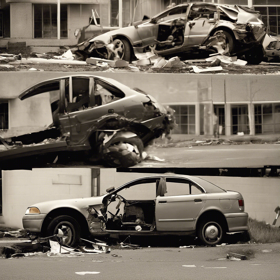 Crashes come in various sizes