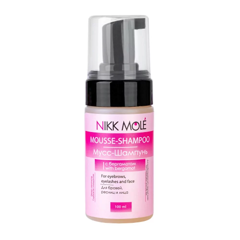 Shampoo mousse NIKK MOLE al bergamotto 100 m