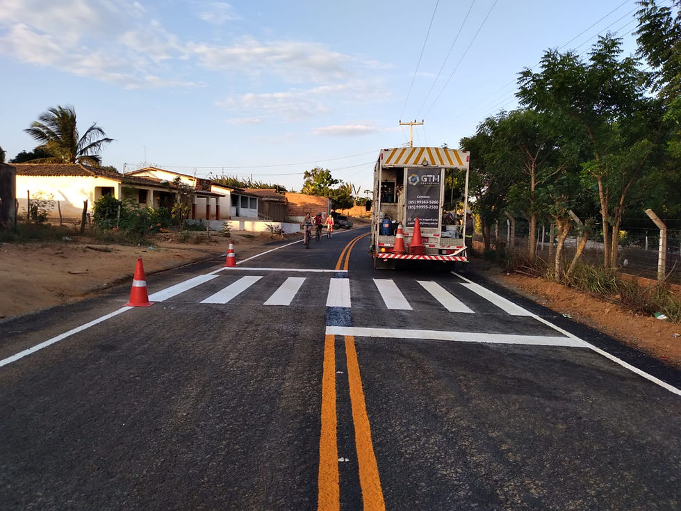 Sinalização Viária - São Benedito-CE