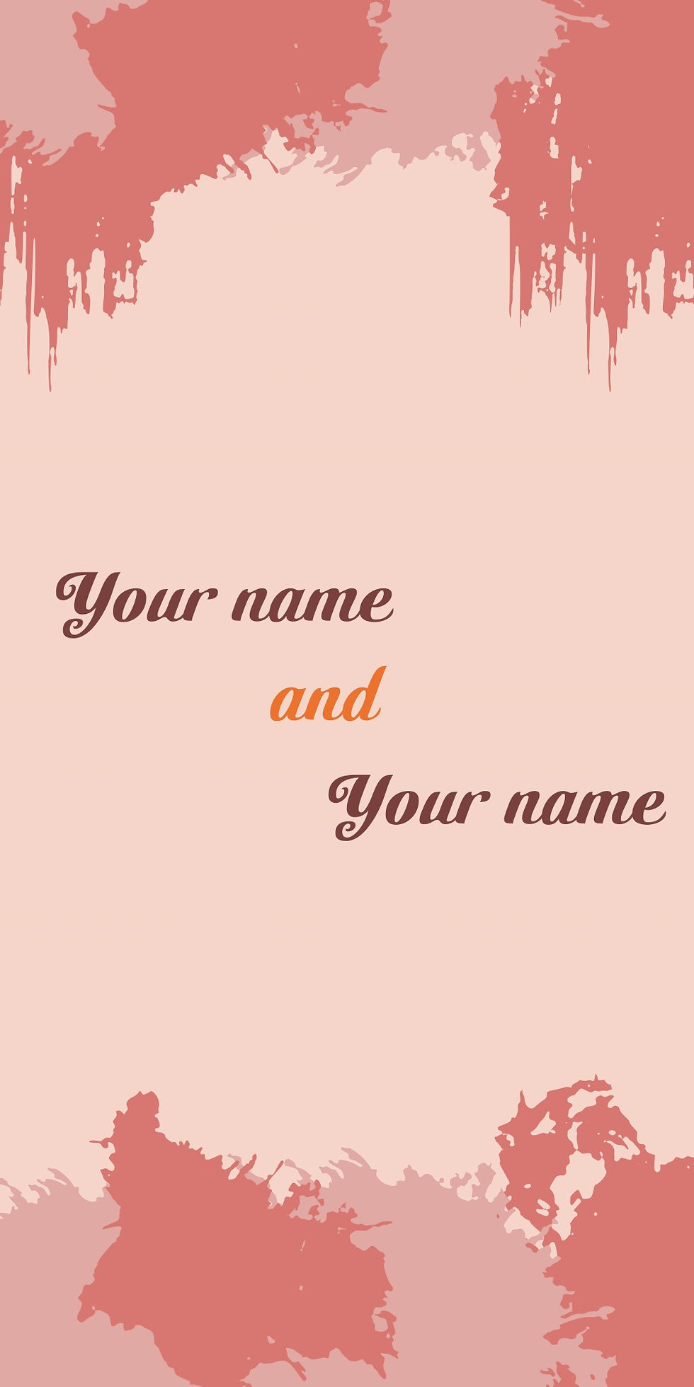 Wedding v5 cornhole wrap Top view