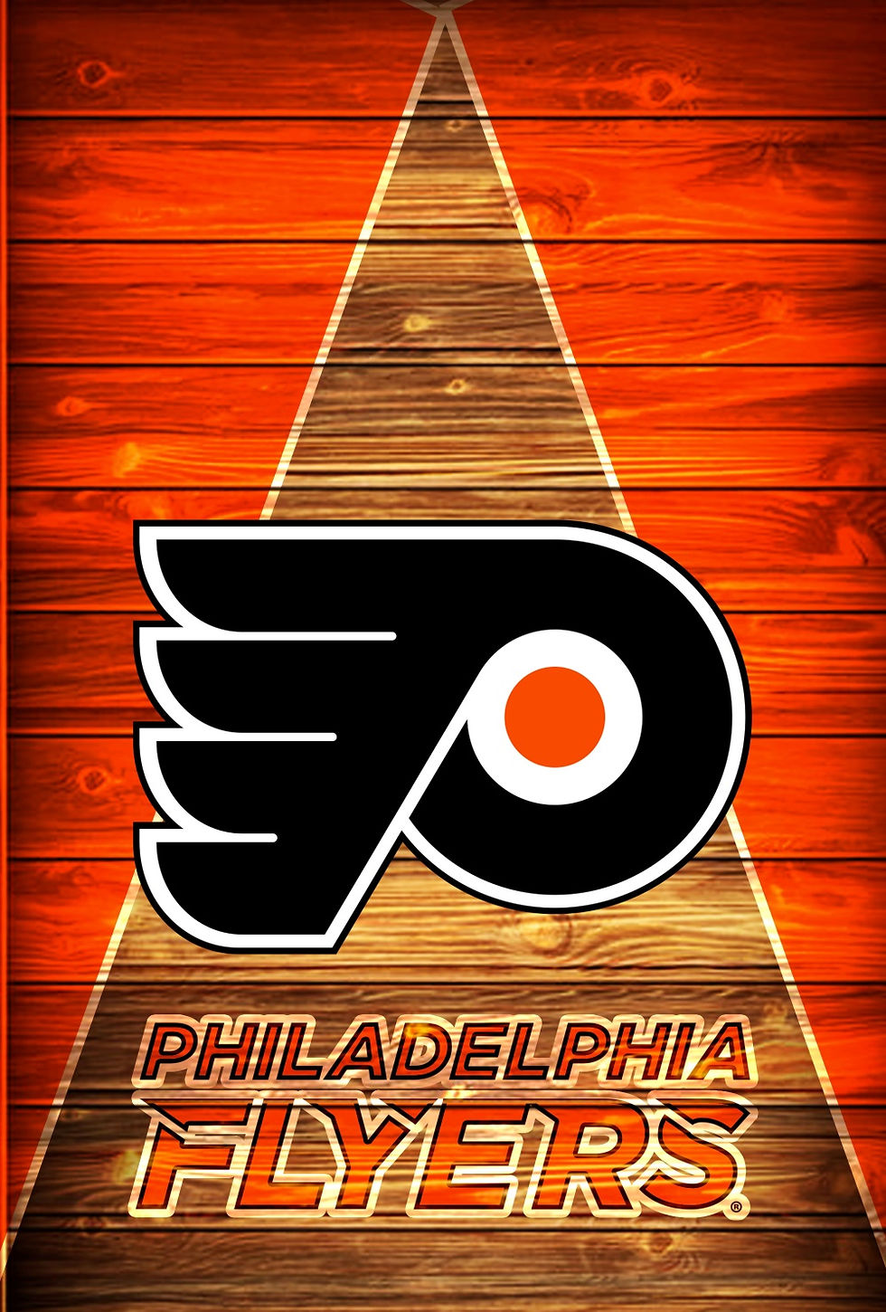 Philadelphia Flyers cornhole wrap full