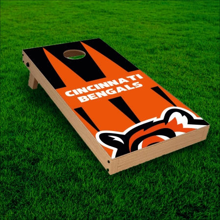 Cincinnati Bengals cornhole wrap (2 prints)