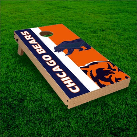 Chicago Bears cornhole wrap (2 prints)