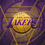 Thumbnail: Los Angeles Lakers cornhole wrap full