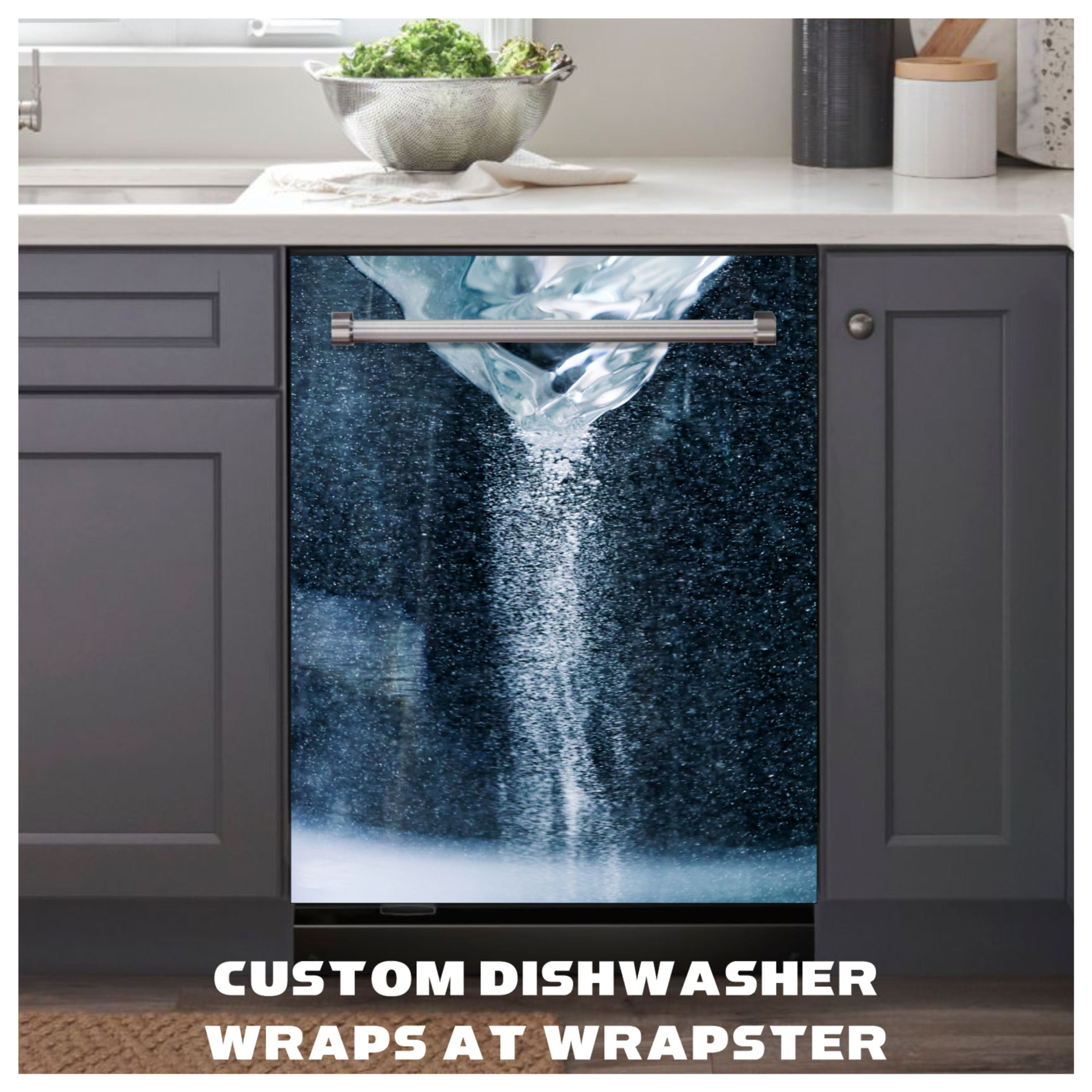 Minerals vinyl dishwasher wrap