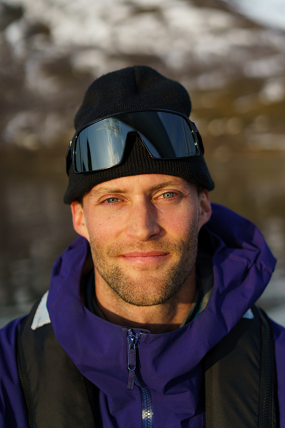 Remo Thommen in the mountains