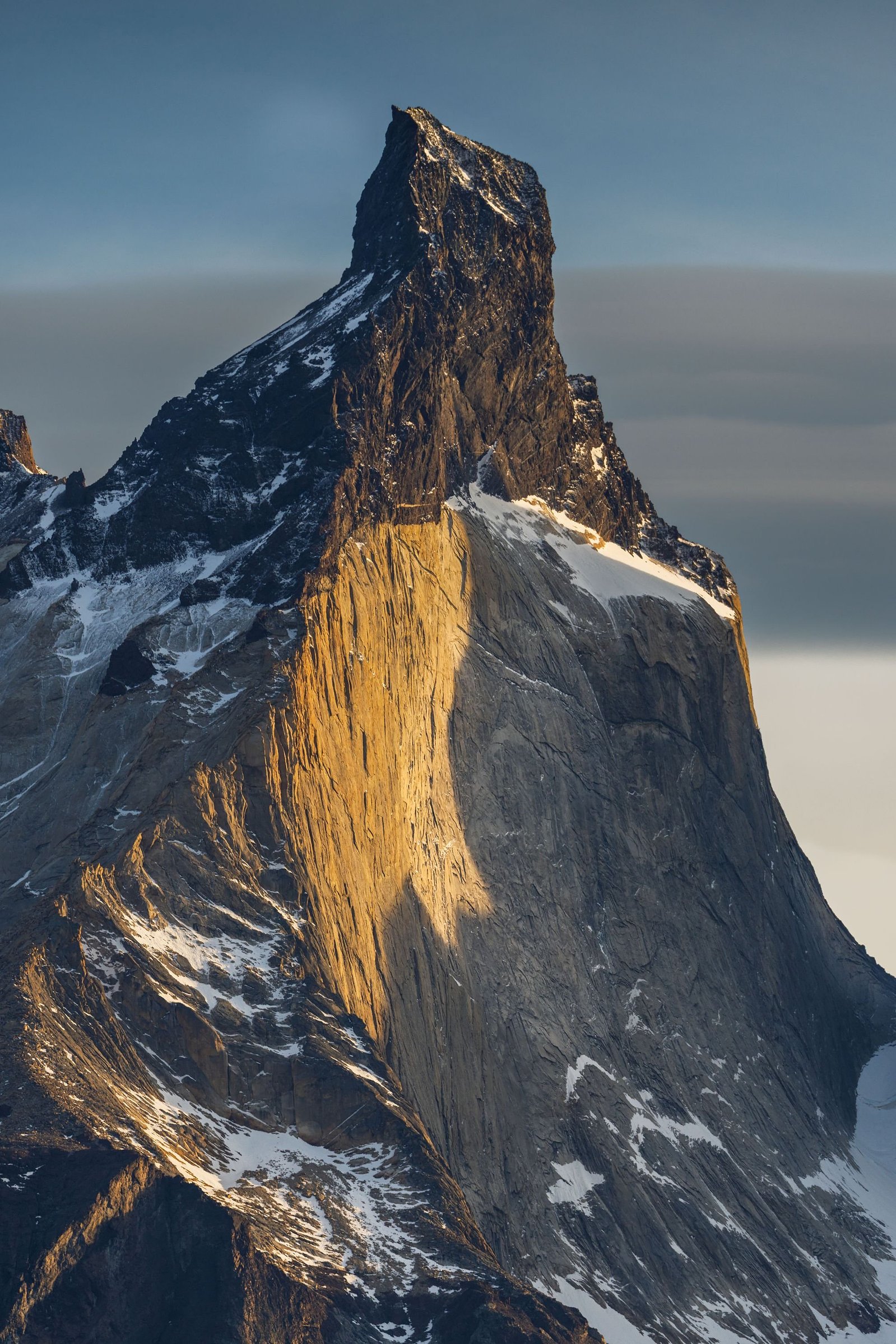 Matterhorn in warm sidelight