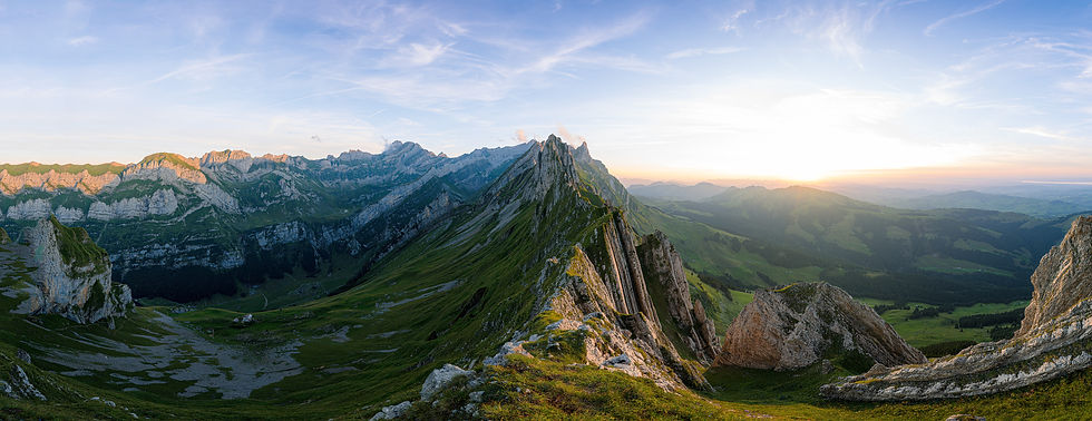 Auf der Schneide des Lichts, Alpstein vom Schäfler, TF-OE-069
