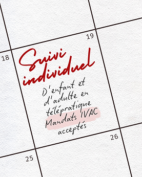 suivi individuel (mandats IVAC)