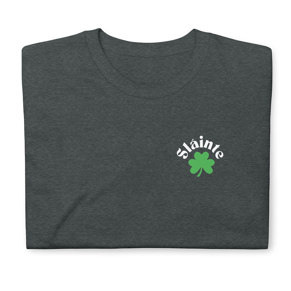 Thumbnail: "Sláinte" Short-Sleeve Unisex T-Shirt | dark