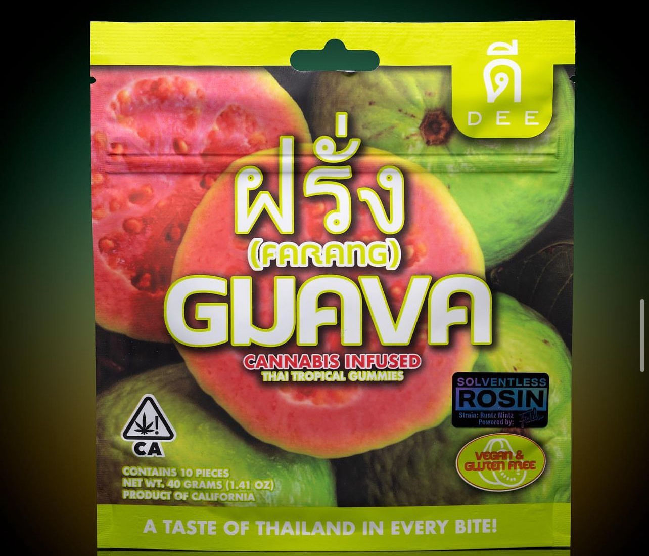 Guava | Dee Thai Rosin Gummies