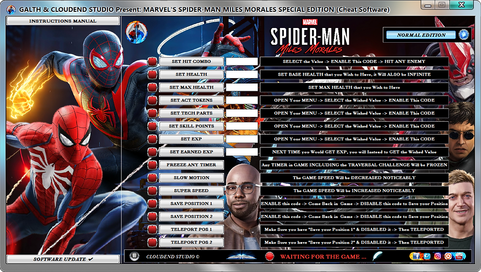 MARVEL'S SPIDER-MAN MILES MORALES Cheats, SPIDERMAN MILES MORALES gameplay, SPIDERMANMM Trainer, SPIDERMAN MILES MORALES Cheat Engine, SPIDERMAN MILES MORALES Mod, SPIDERMAN MILES MORALES Cheats Pc, SPIDER-MAN MILES MORALES How to, SPIDERMAN MILES MORALES All Suits, SPIDERMAN MILES MORALES Max Lvl, SPIDERMANMM pc, SPIDERMANMM Trainer, SPIDERMANMM mod, SPIDERMANMM cheats, cheats trainer, cheat,trainer, code, steam, pc, cheat engine, cheat table, Fling Trainer, Wemod, Fearless Revolution, Cheat Happens,