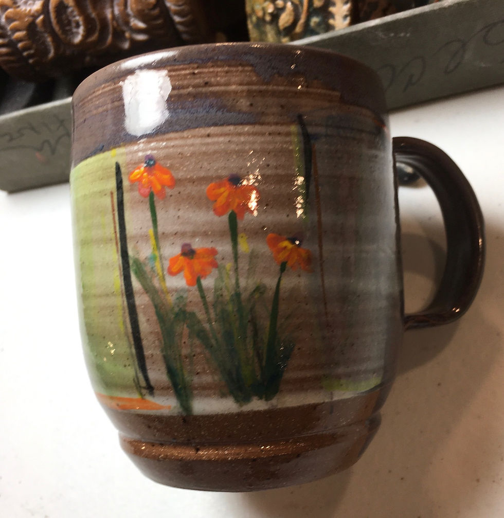 Thumbnail: "Echinacea" Coffee Mug