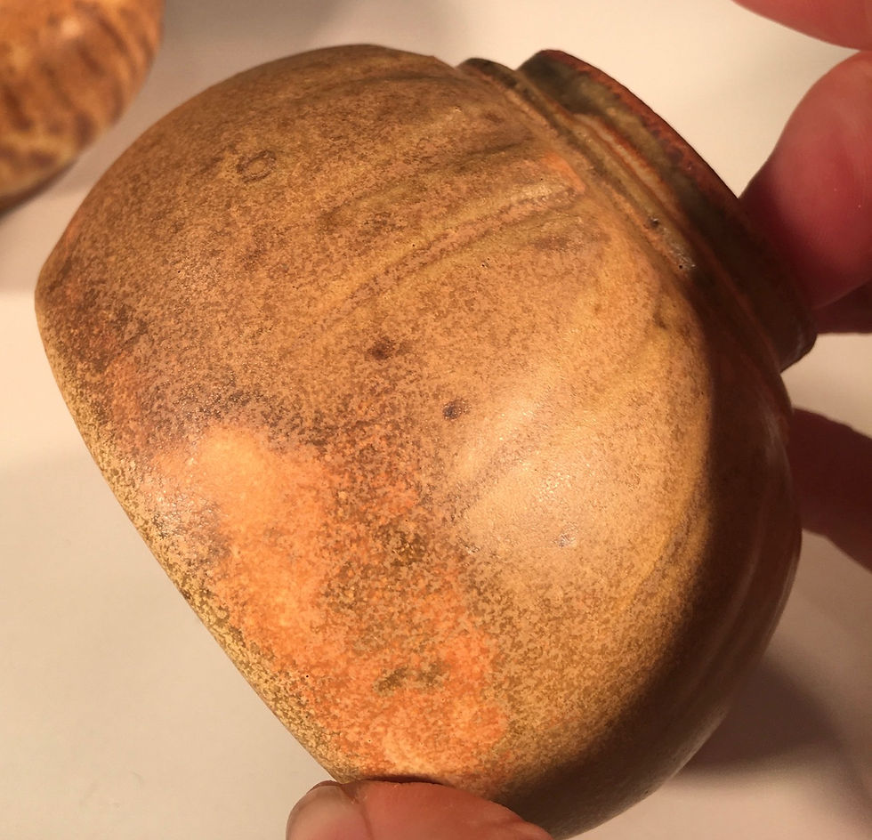 Thumbnail: Yellow Salt Glaze Tea Bowl