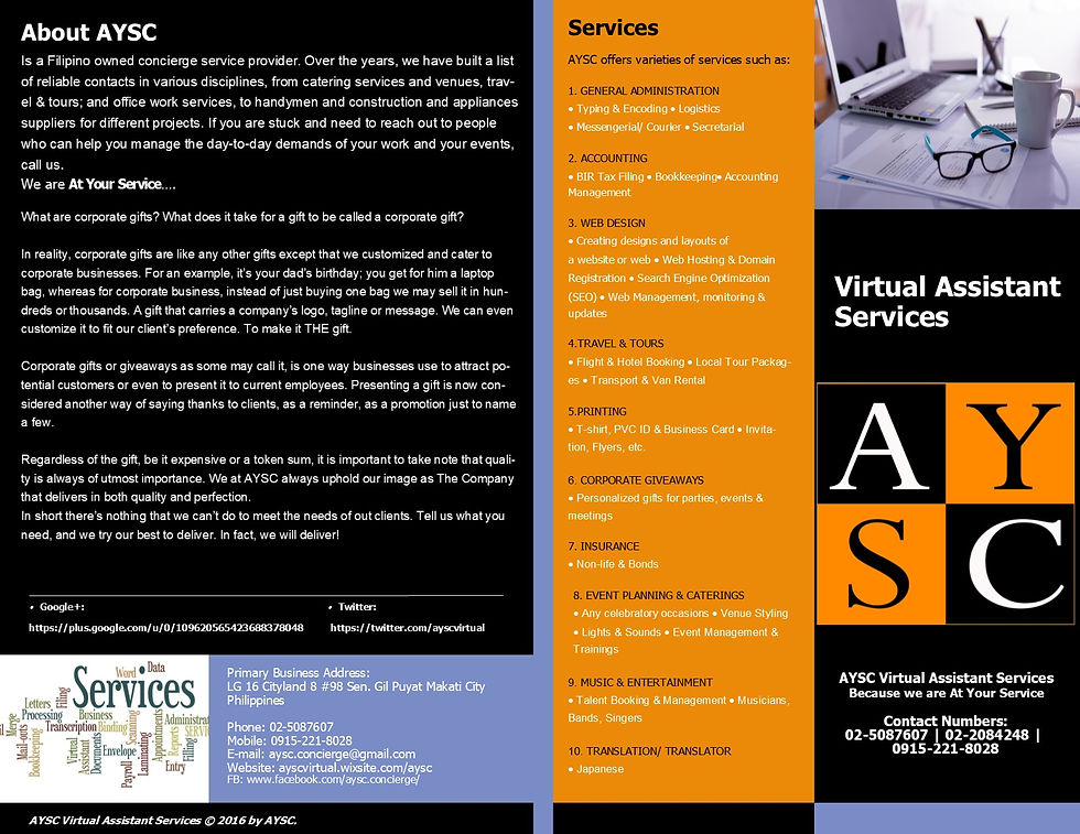 AYSC Business Profile