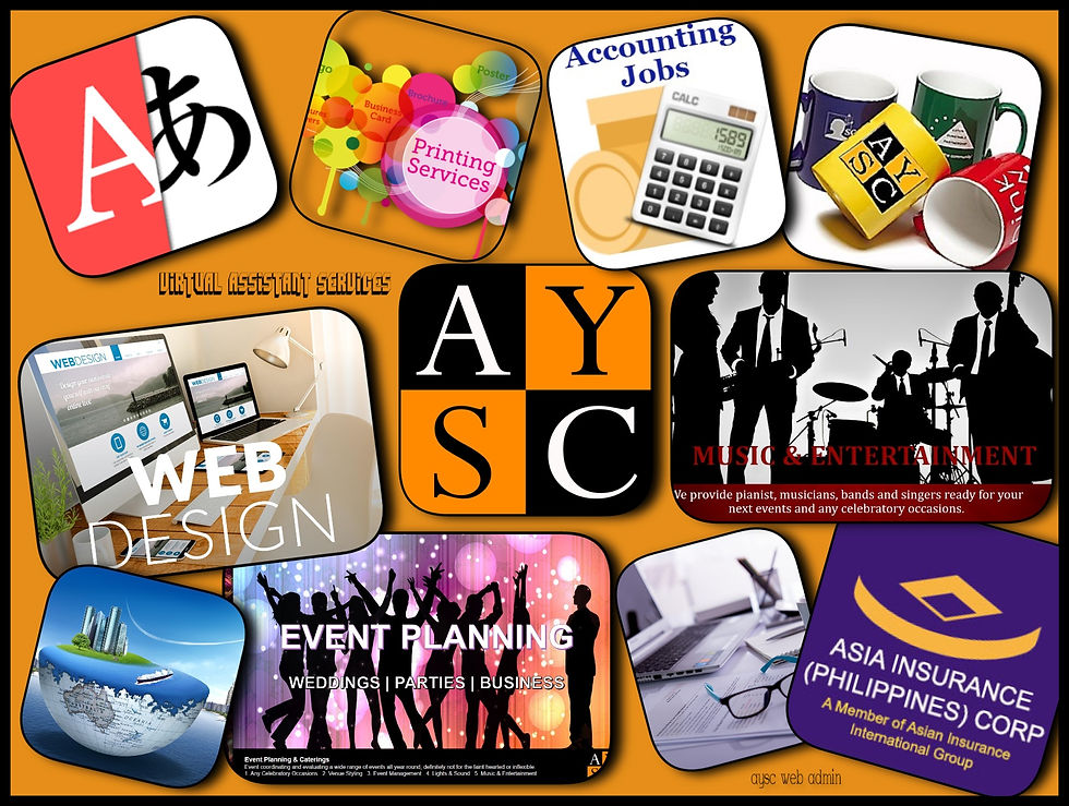 AYSC Phototastic Services Collage