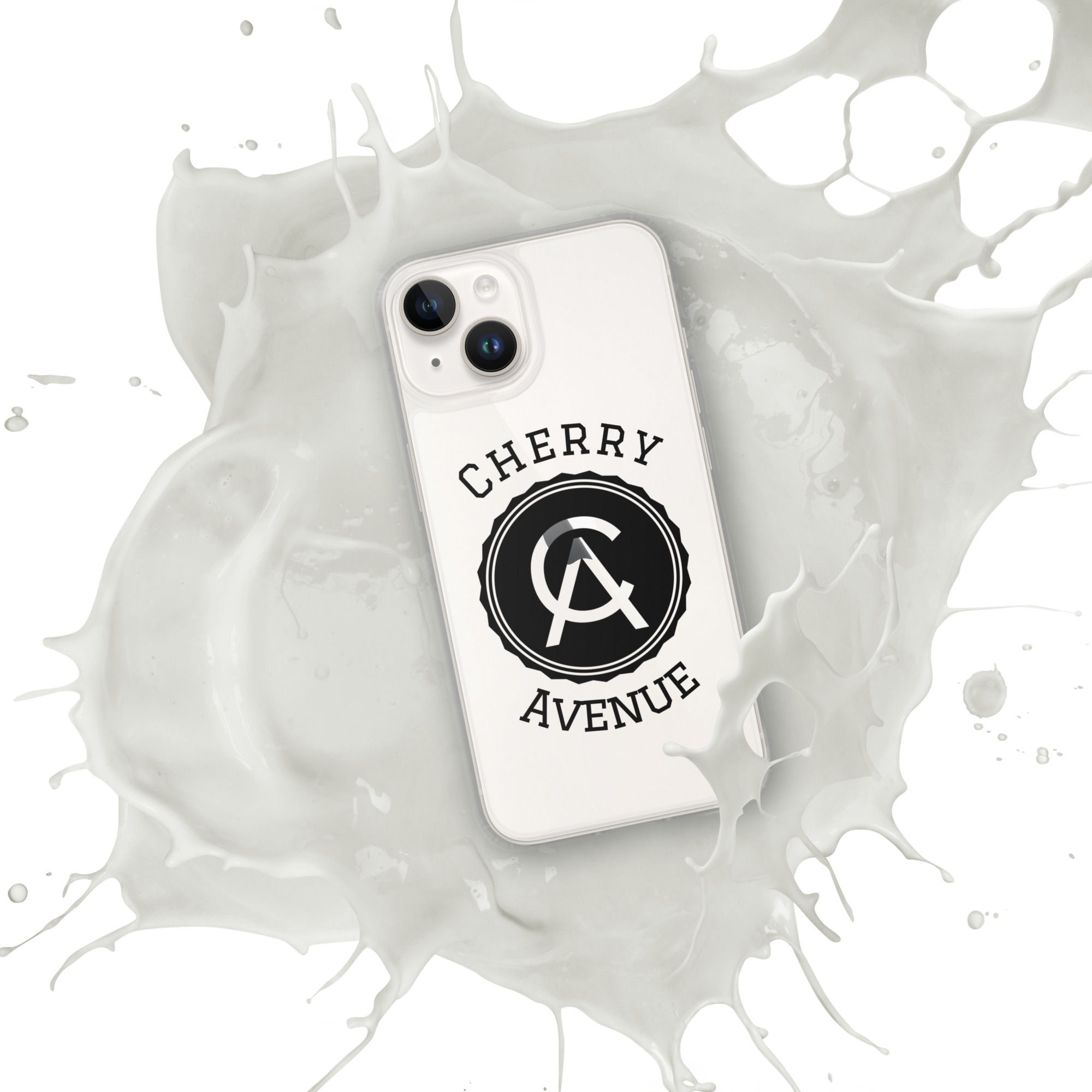 Cherry Avenue Clear Case for iPhone®