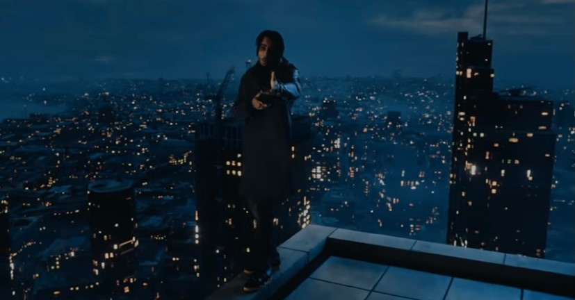 AJ Tracey overlooking London in video 'Anxious'