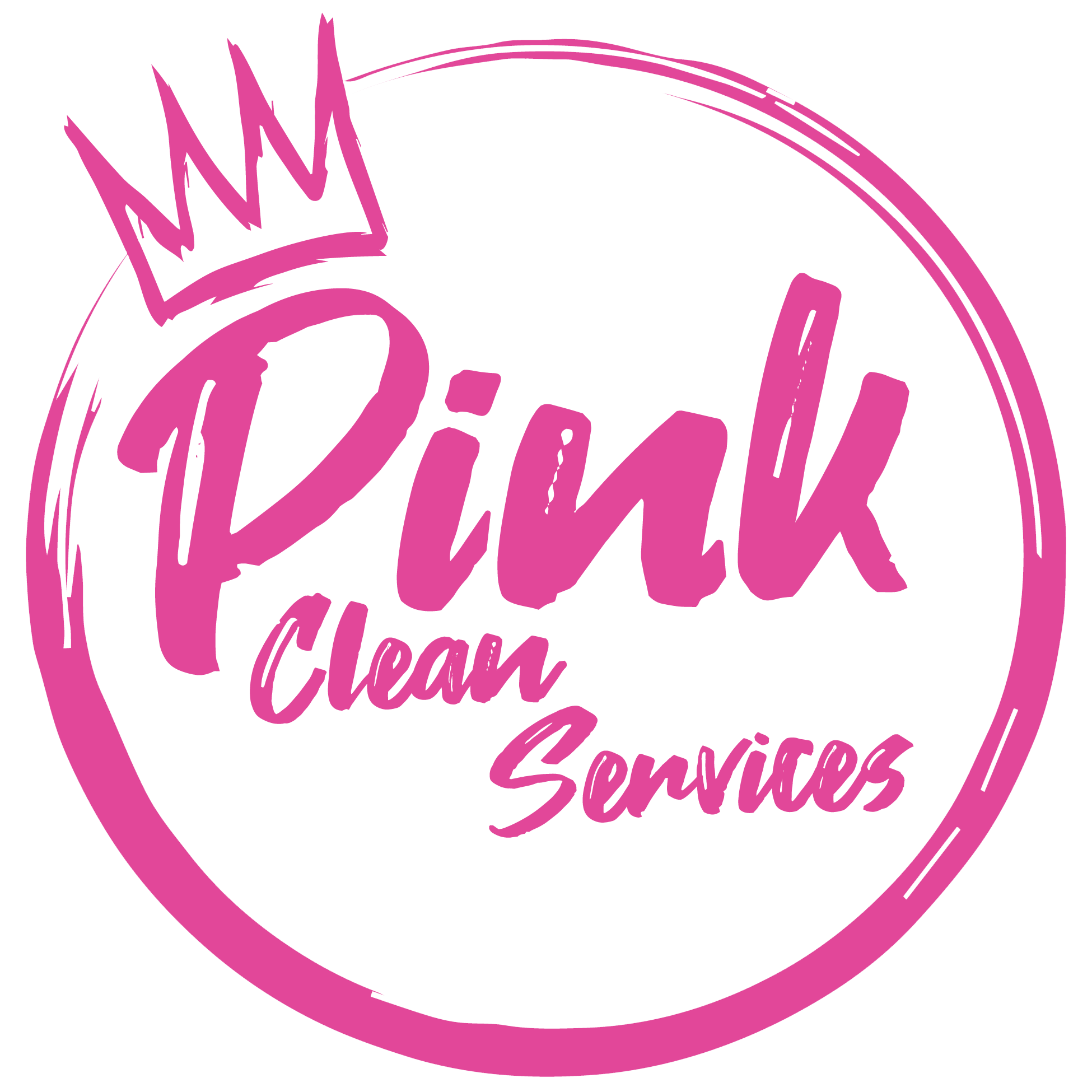 Pink Clean logo