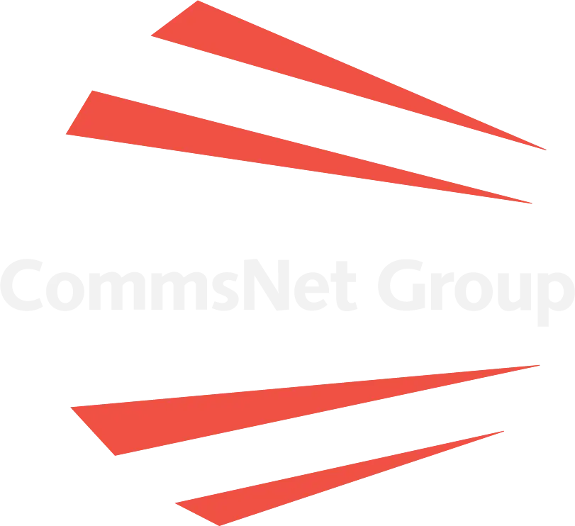 Logo of CommsNet Group.