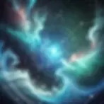 DALL·E 2025-02-05 05.56.30 - A stunning space nebula in shades of blue, turquoise, and aqu