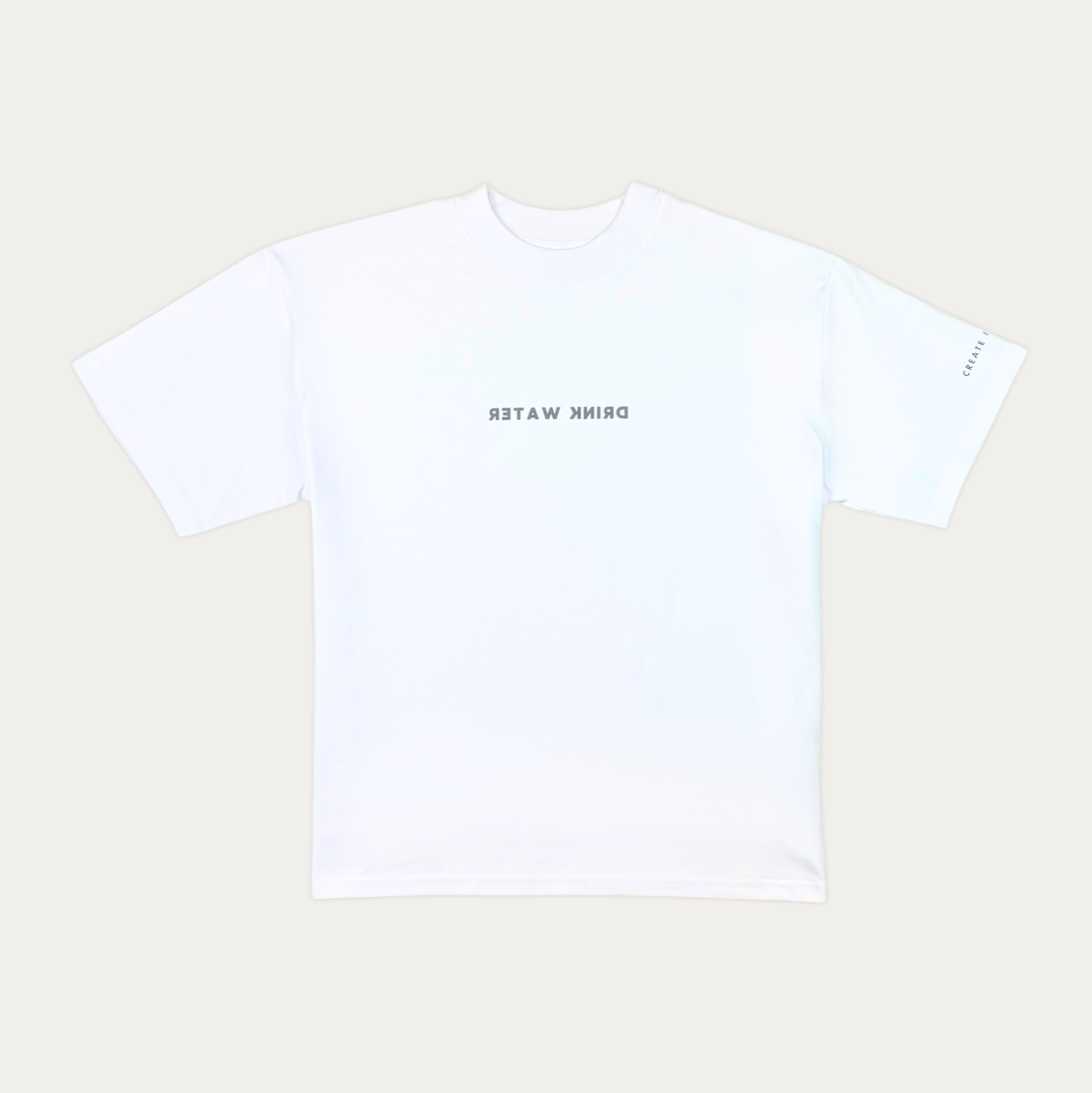 DRINK WATER TEE WHITE