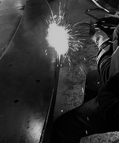 Soudure chez laser decoupe production