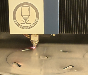 découpe précise chez laser découpe production