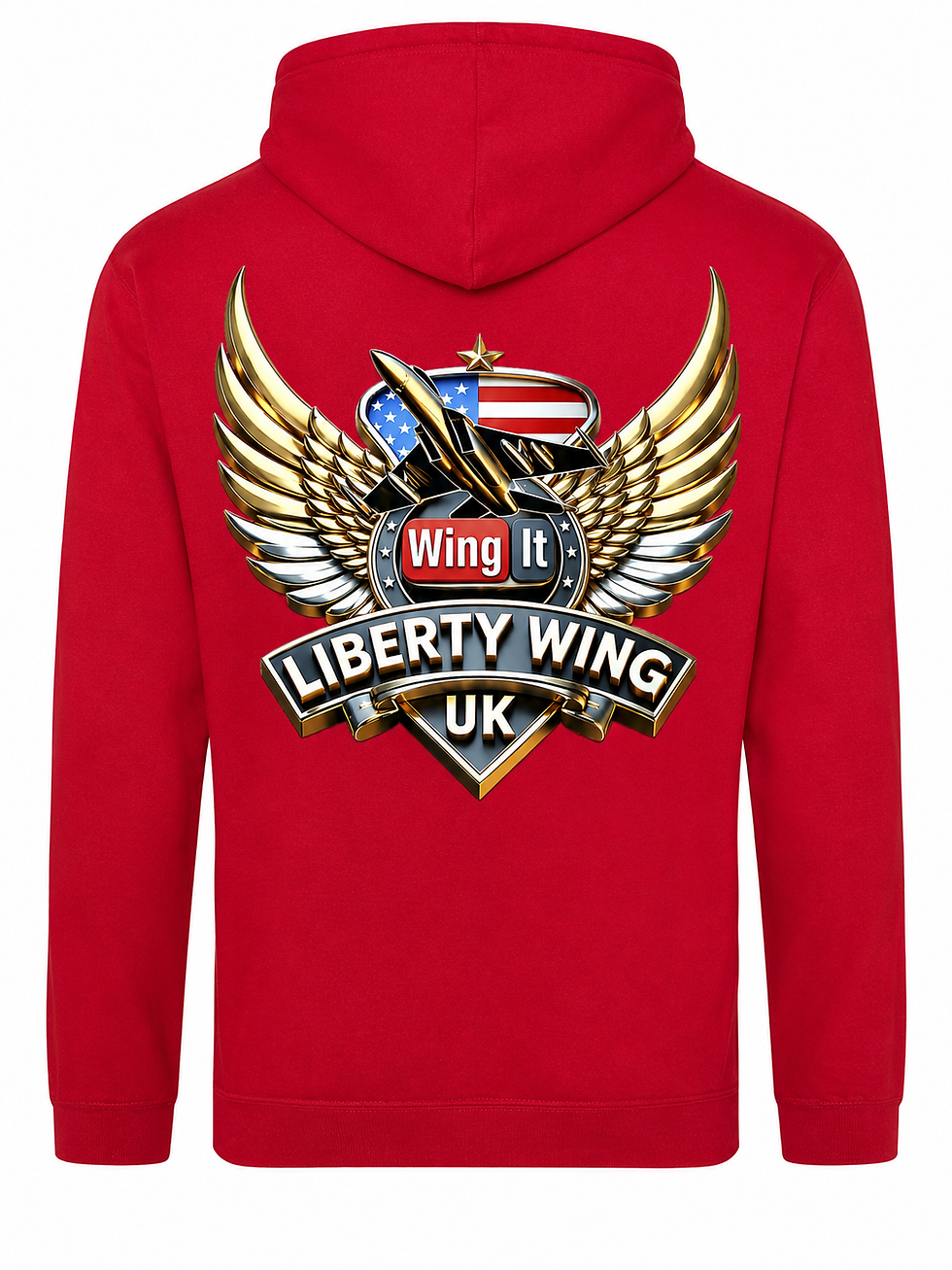 Thumbnail: Classic Coloured Liberty Wing Hoodie