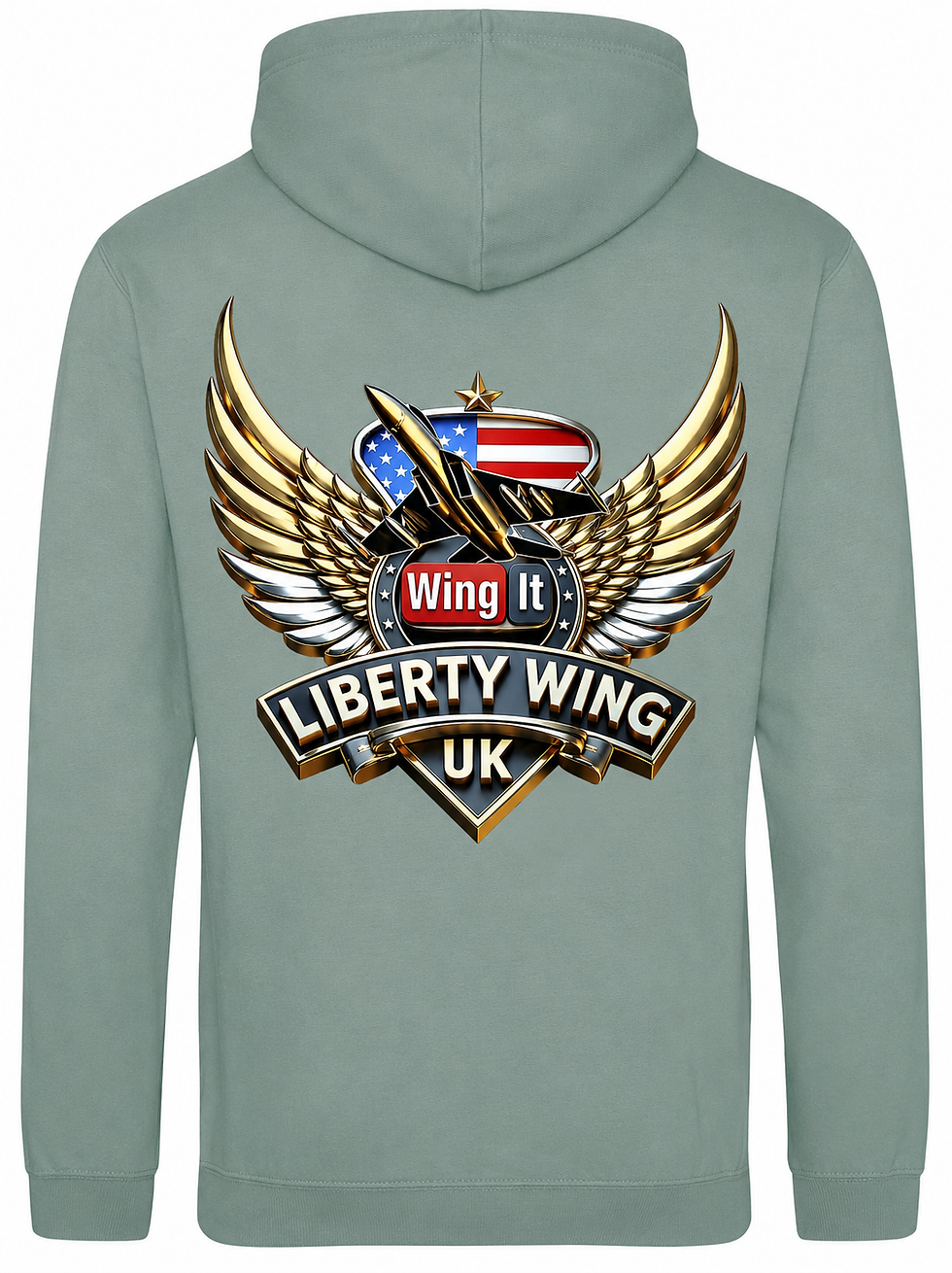 Thumbnail: Earthy Coloured Liberty Wing Hoodies