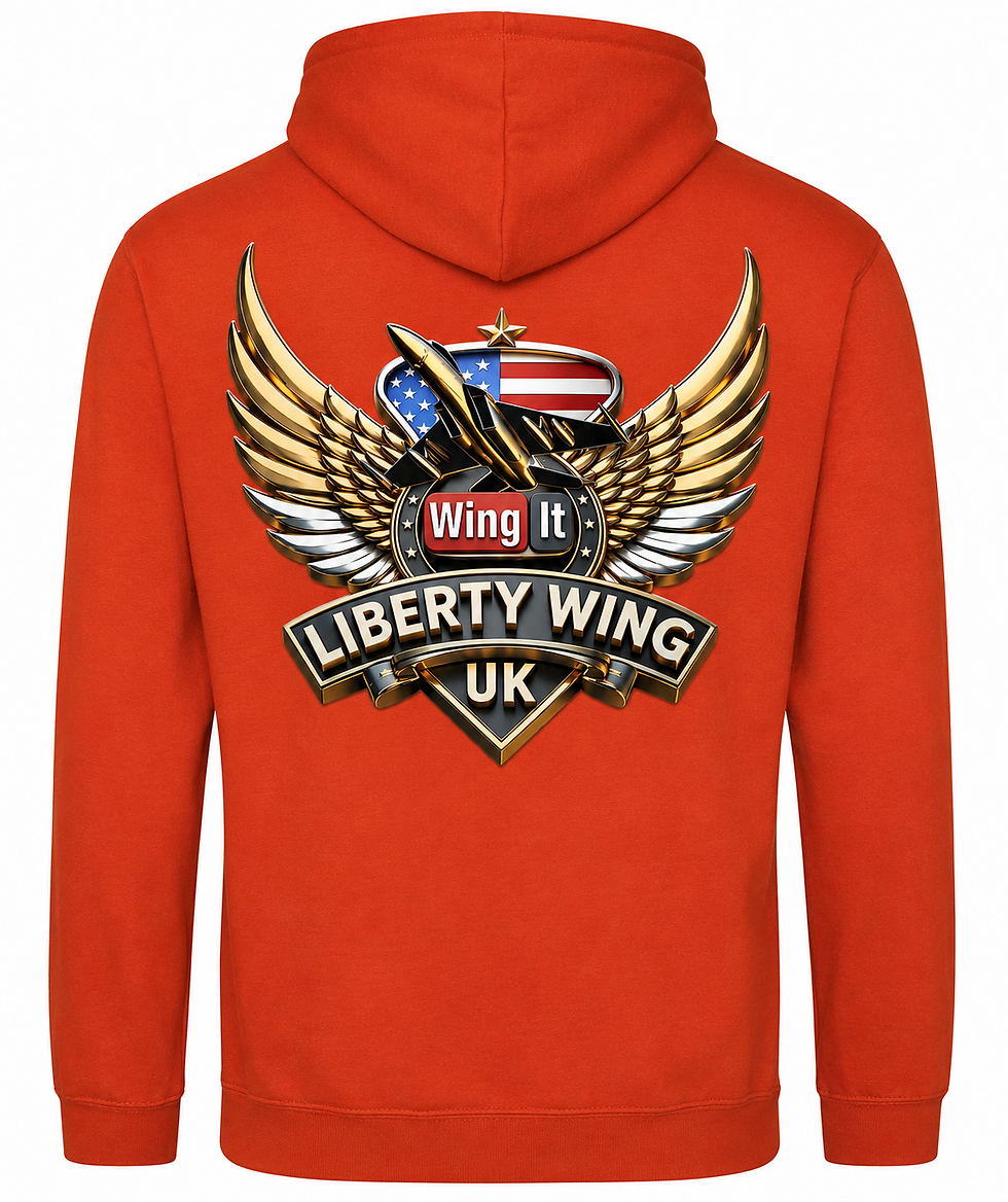 Thumbnail: Fun Bold Coloured Liberty Wing Hoodies