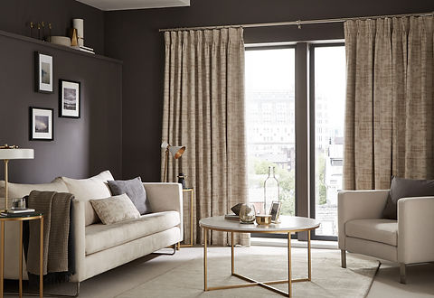 Patio Door Curtains on Pole