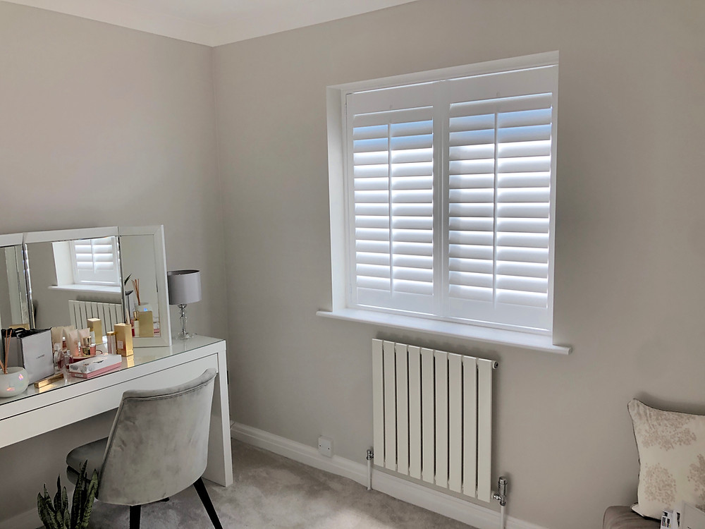 shutter blind in new home