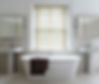 Faux Wood Venetian Blinds in Bathroom