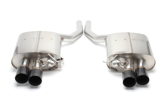Dinan Free Flow Axle-Back Exhaust BMW 550i Black Tips | D660-0036-BLK