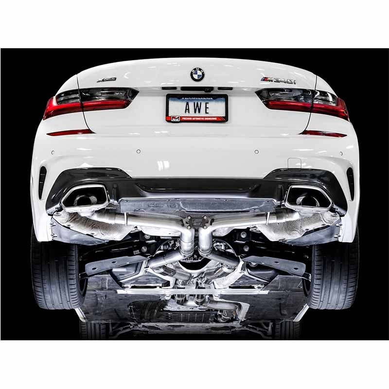 AWE Track Cat-Back Exhaust BMW M340i | 3020G20M340