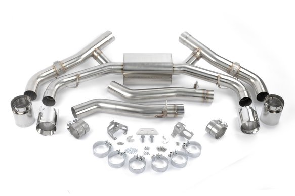 Dinan Valved Axle-Back BMW X5M/X6M F95/F96 Polished - D660-0090