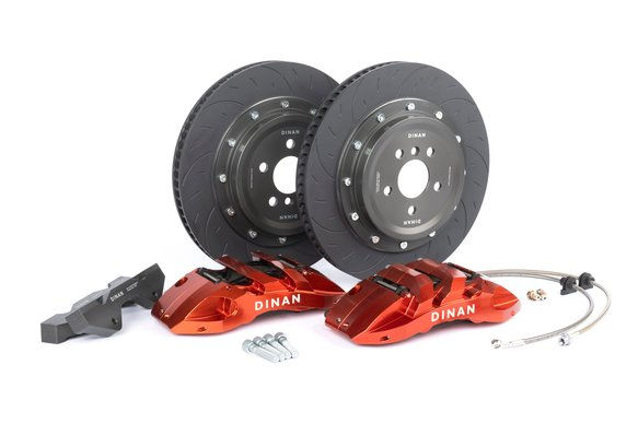Dinan D290-1007-R red front big brake kit for BMW G20, G22, G23, G26 and G42