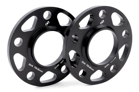 Dinan 12mm wheel spacers, 5x120 bolt pattern and 72.6mm center bore, part D210-2040