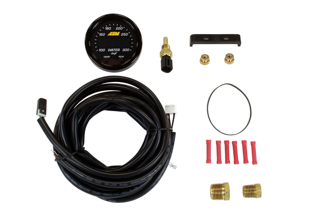 AEM X-Series Water, Transmission & Oil Temperature Gauge | 30-0302
