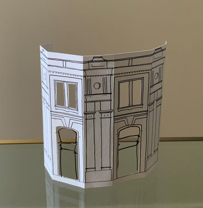 Customized model, foldable