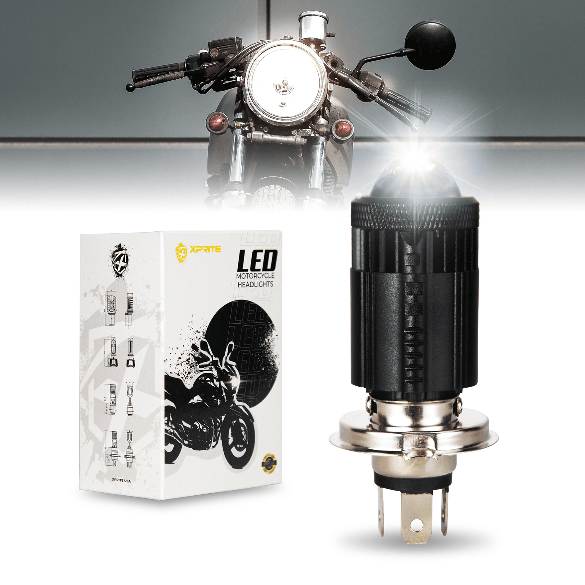 Foco De Luz Led Xprite M01F Para Moto 30w - 2000 - 3000 Lúmenes